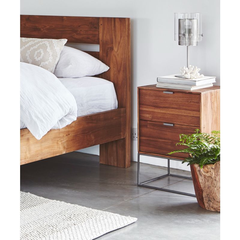 Witney Bedside Table with 2 Drawers