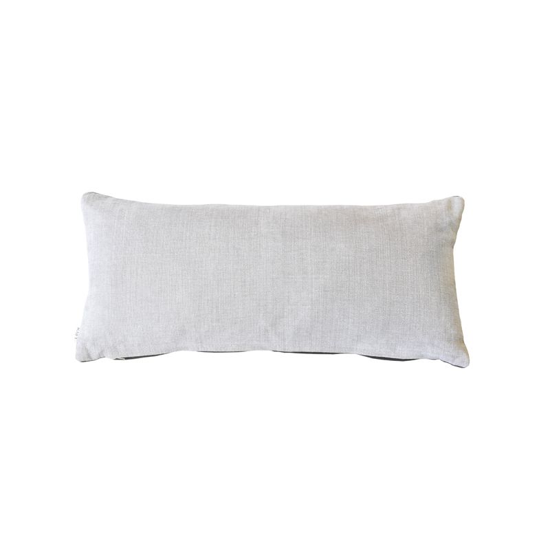 Small Lumbar Handmade Cushion - Pepper