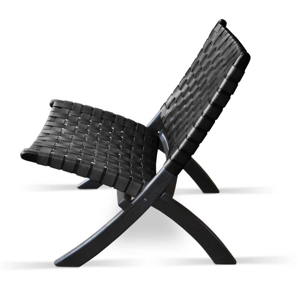 Rowland Woven Chair - Black 