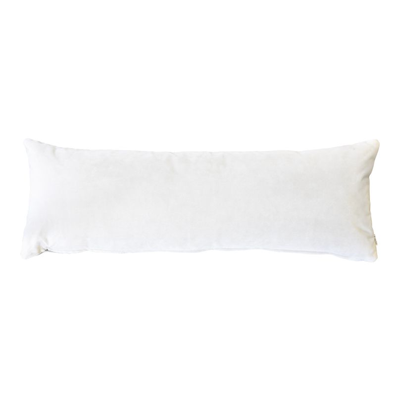 Large Lumbar Handmade Cushion- Salt