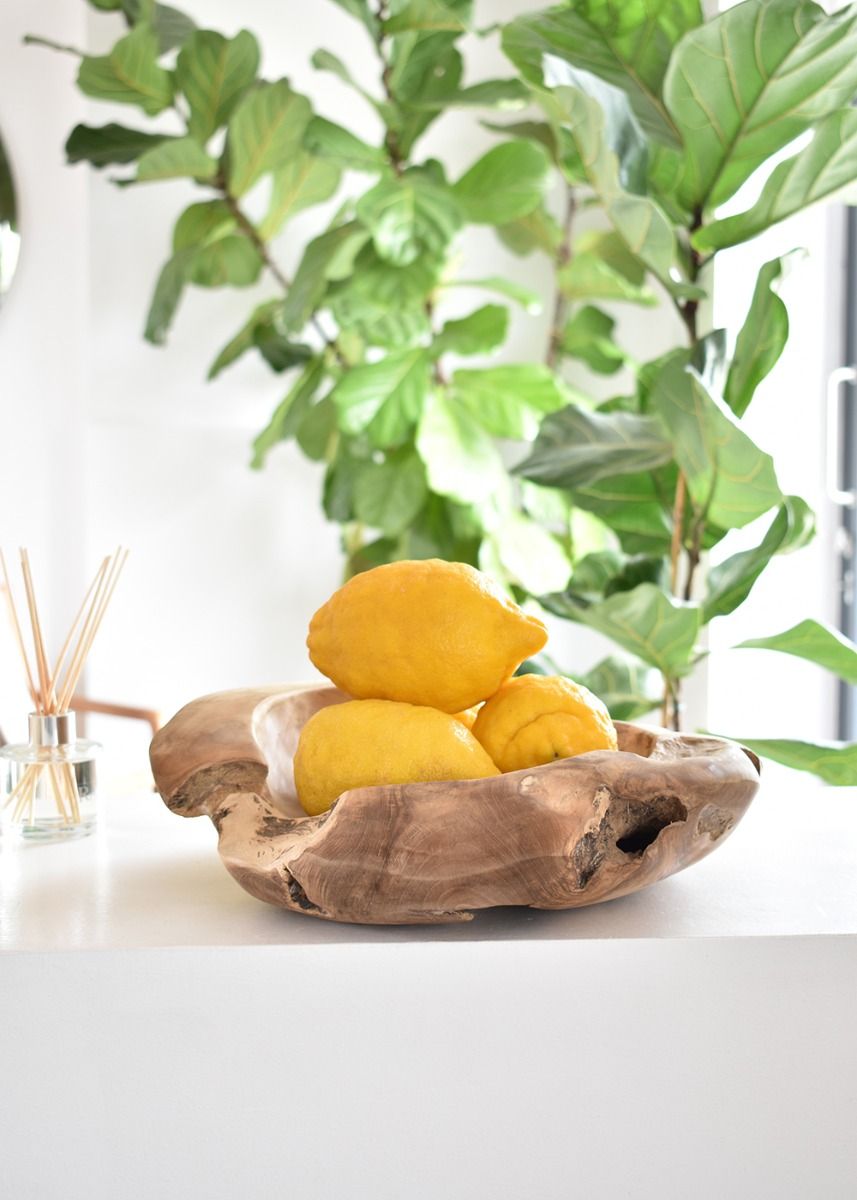 Teak Bowl