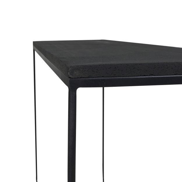 Lava Stone Console Table
