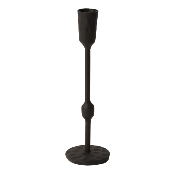 Black Iron Candle Holder - Medium