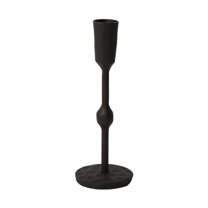 Black Iron Candle Holder - Small 