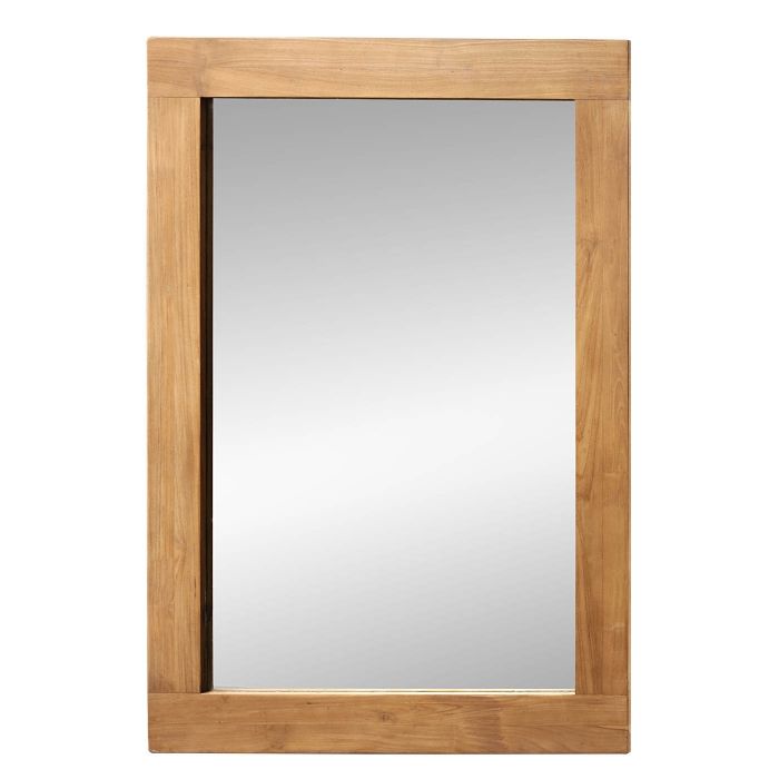 Teak Mirror
