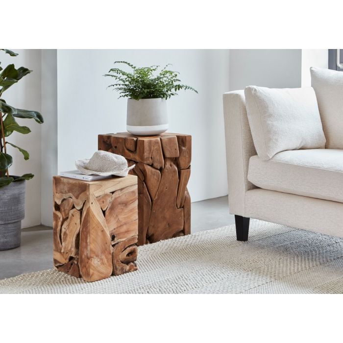 Teak Root Side Table