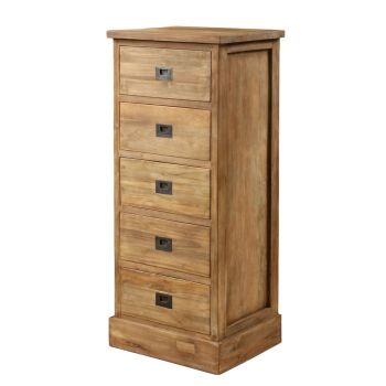 Lifestyle Tall Boy 5 Drawer Chest
