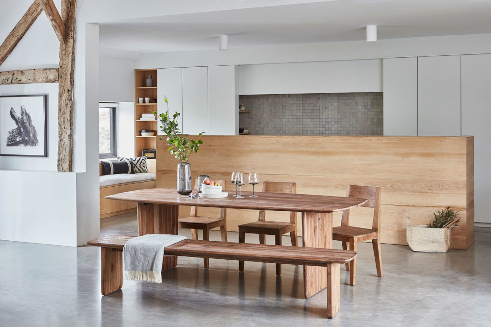 forever furniture durable teak dining table