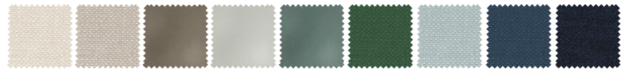 Choose from 70+ Fabrics & Colours